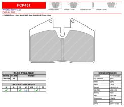 FERODO RACING FCP451H - FERODO RACING