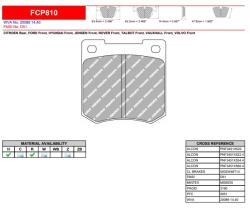 FERODO RACING FCP810R - FERODO RACING