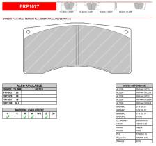 FERODO RACING FRP1077H - FERODO RACING