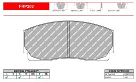 FERODO RACING FRP203R - FERODO RACING