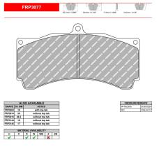 FERODO RACING FRP3077H - FERODO RACING
