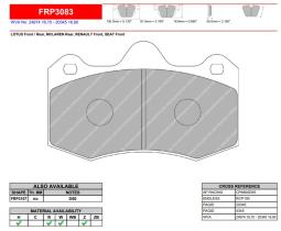 FERODO RACING FRP3083R - FERODO RACING