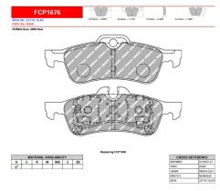 FERODO RACING FCP1676H - FERODO RACING