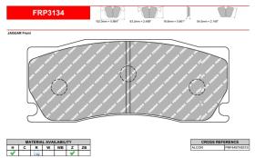 FERODO RACING FRP3134H - FERODO RACING