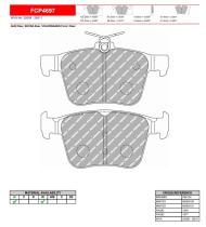 FERODO RACING FCP4697H - FERODO RACING