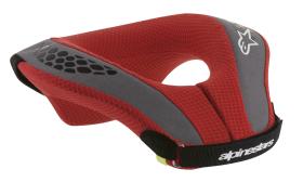 ALPINESTARS 674101813SM - COLLARIN ALPINESTARS YOUTH NECK ROLL NEGRO ROJO