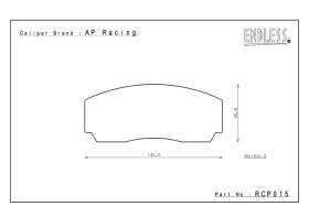 ORECA RCP015N105SP - JGO PASTILLAS FRENO ENDLESS