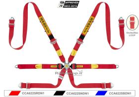 SABELT CCA622SRDN1 - ARNES SABELT SALON  6P 2"+2" ROJO C/RAPIDO