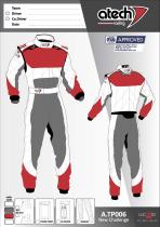 ATECH RACING ATP006 - FUNDA ATECH RACING PERSONALIZADA