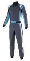 ALPINESTARS 3352022917254 - FUNDA ALPINESTARS GP PRO COMP V2 GRIS/AZUL/BLANCA T.54