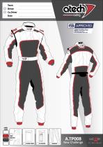 ATECH RACING ATP008 - FUNDA ATECH RACING PERSONALIZADA