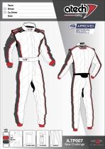 ATECH RACING ATP007 - FUNDA ATECH RACING PERSONALIZADA