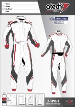 ATECH RACING ATP003 - FUNDA ATECH RACING PERSONALIZADA