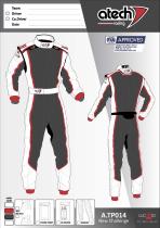 ATECH RACING ATP014 - FUNDA ATECH RACING PERSONALIZADA