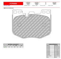 FERODO RACING FCP5055H - JGO PASTILLAS FRENO FERODO RACING