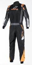 ALPINESTARS 33525221056 - ALPINESTARS ATOM SUIT GRAPHIC FIA NEGRO/NARANJA