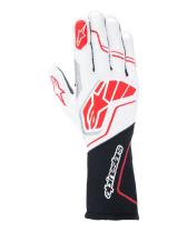 ALPINESTARS 3550224123XL - ALPINESTARS TECH-1 ZX V4 GLOVES BLANCO/ROJO