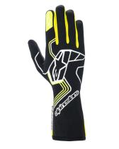 ALPINESTARS 3552024155L - ALPINESTARS TECH-1 RACE V4 GLOVES NEGRO/AMARILLO