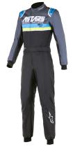 ALPINESTARS 3356122175752 - MONO KARTING ALPINESTARS KMX-9 V2 GRAPHIC 4 NEG/GRIS/AMA T52
