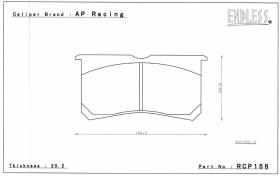 ORECA RCP156N35S - JGO PASTILLAS FRENO ENDLESS