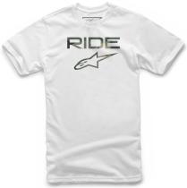 ALPINESTARS 11197200620S - CAMISETA ALPINESTARS RIDE BLANCA T.S