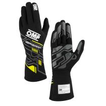 ORECA 8OMPIB00777B01178L - GUANTES OMP SPORT FIA 8856 2018 MY2025 NOIR JAUNE T L