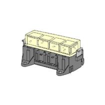 FLAMAR CPH404 - PORTA RELES 4 UND
