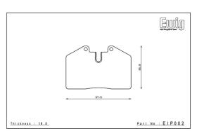 ORECA EIP002N35S - JGO PASTILLAS FRENO ENDLESS