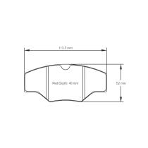  PFPA1265RSH42 - JGO PASTILLAS FRENO PAGID