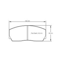 ORECA 1270RST5E - JGO PASTILLAS FRENO PAGID
