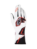 ALPINESTARS 35503262082L - GUANTES ALPINESTARS TECH-1 K RACE V2 BLANC/NEG/NARJ T.L
