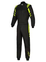 ALPINESTARS 335012615560 - FUNDA FIA ALPINESTARS GP RACE V3 NEGRA/FLUOR T.60