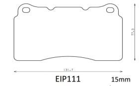ORECA EIP111N35S - JGO PASTILLAS FRENO ENDLESS
