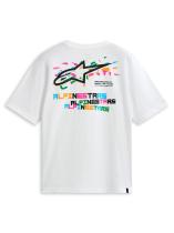 ALPINESTARS 12167205020M - CAMISETA ALPINESTARS WILD OVERSIZED SS CSF TEE BLANCA T.M