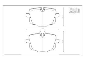ORECA EIP217MX72 - JGO PASTILLAS FRENO ENDLESS