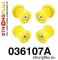 STRONGFLEX 036107A - KIT 4 SILEMBLOCKS PUENTE BMW E36